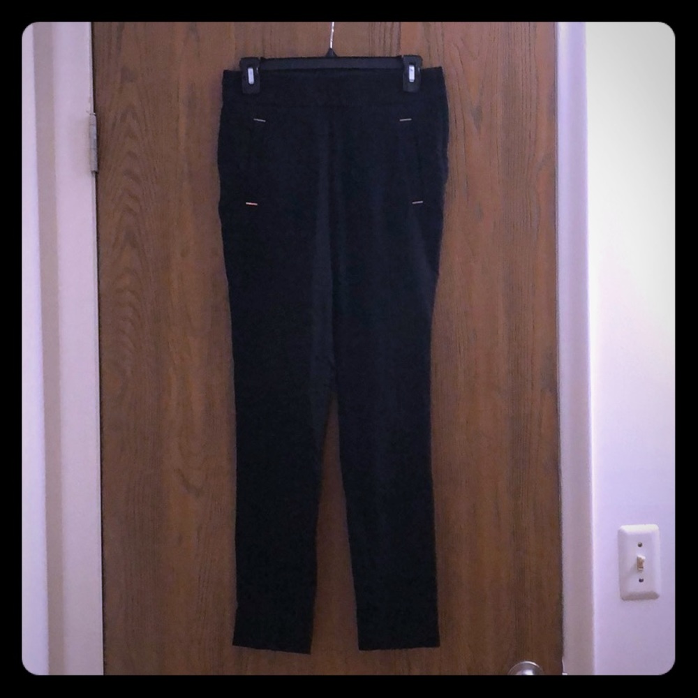 Black slim fit pants